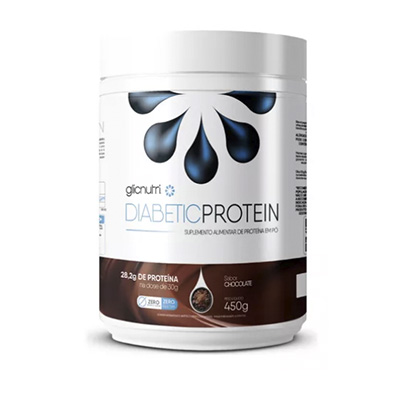 Diabeticprotein 450G Chocolate Glicnutri